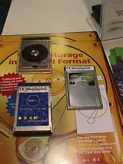 Calluna��1.3G�o�C�g TypeII ATA PC Card�̎ʐ^