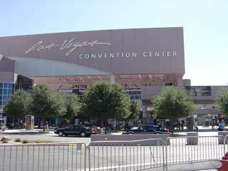 Las Vegas Convention Center�̊O�ς̎ʐ^