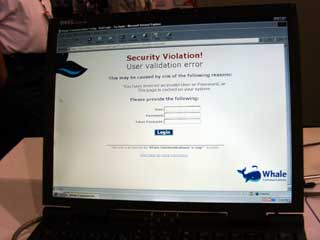 Whale Communications��e-Gap Webmail System�̎ʐ^
