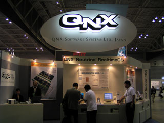QNX Momentics�J���X�C�[�g�̓W���̎ʐ^