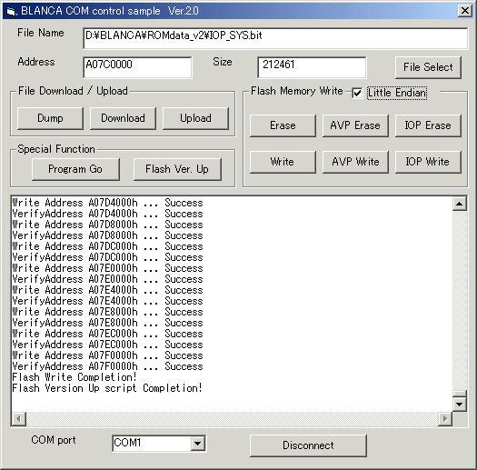 �t���b�V��ROM������������