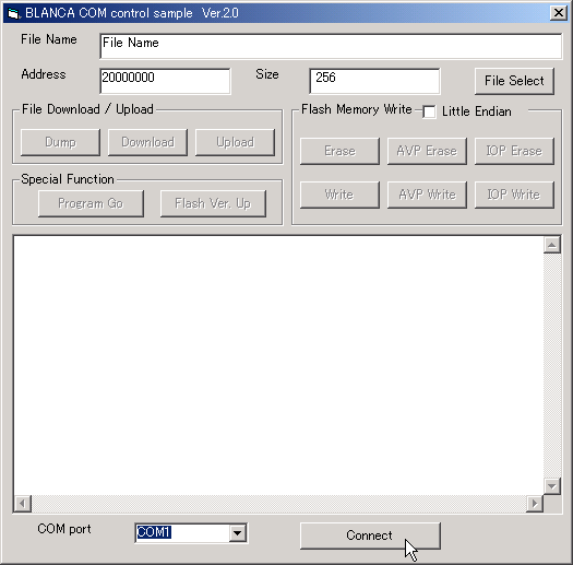Connect�{�^���̃N���b�N