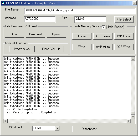 �t���b�V��ROM������������