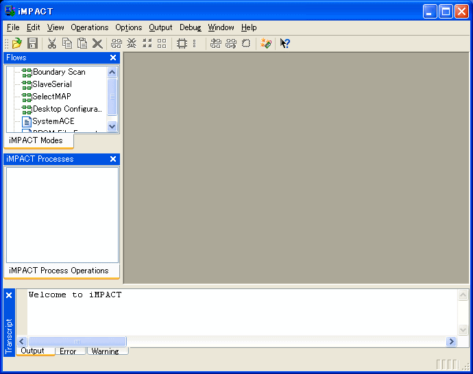 iMPACT������ԁi�o�[�W����8.x�j