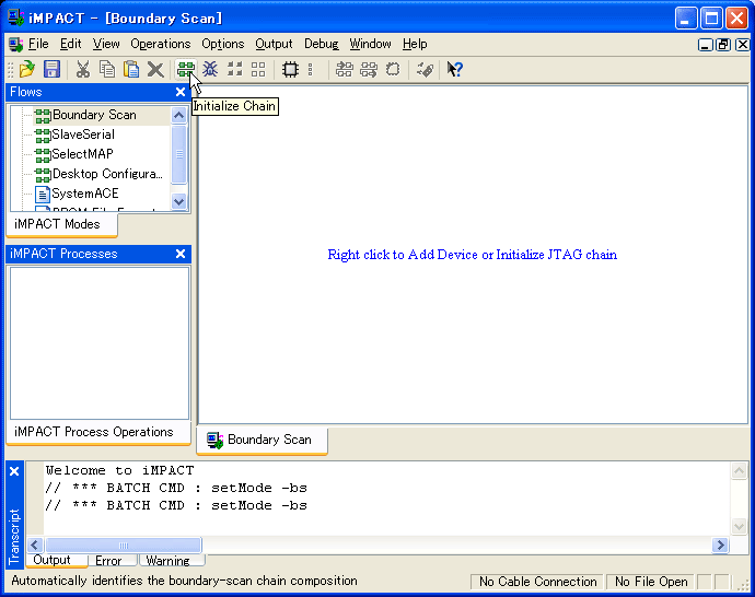 Initialize Chain�{�^�����N���b�N