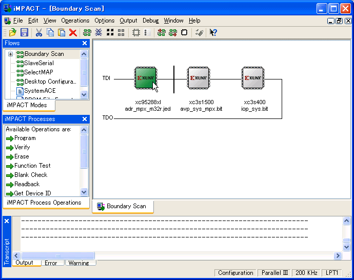 �e�f�o�C�X�̃t�@�C���m��