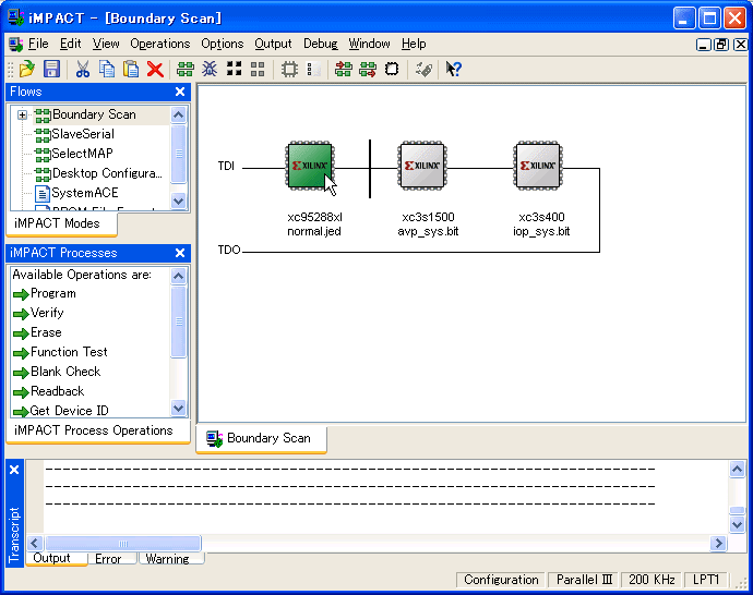 各デバイスのファイル確定