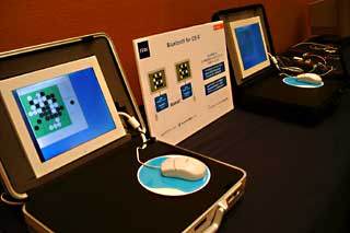 BluetoothŐڑ2̃m[gp\Rɂΐ탊o[V̎ʐ^